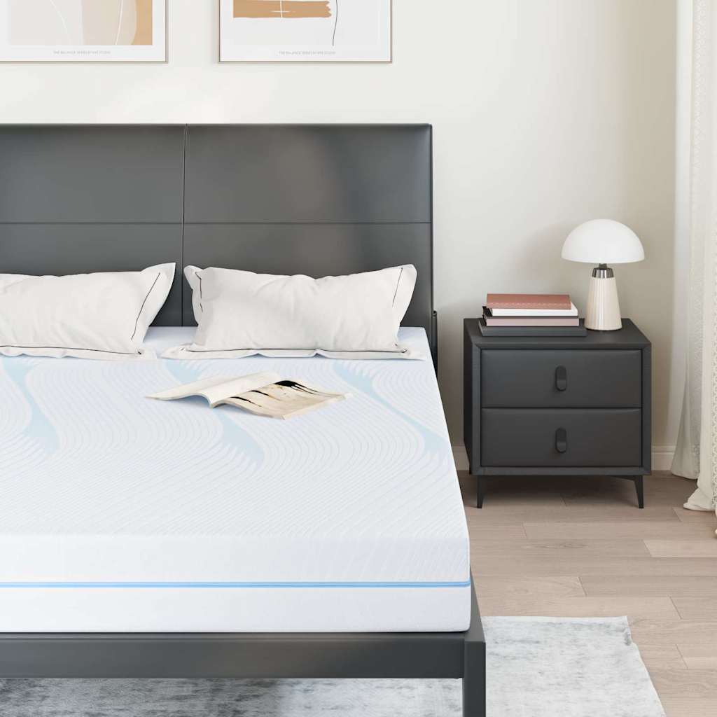 Madras Medium fast 160 x 200 cm Hvid
