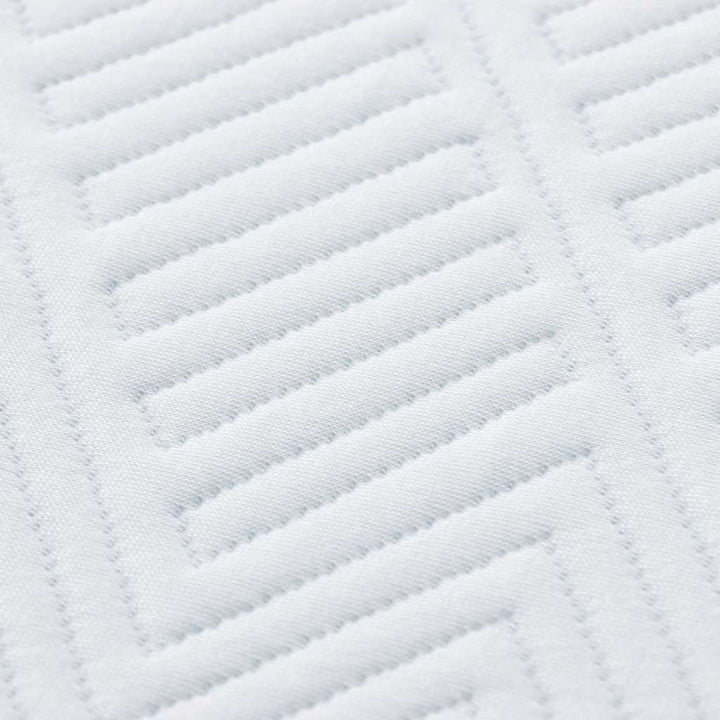 Madras Hvid og Blå 70 x 200 cm Jacquard stof