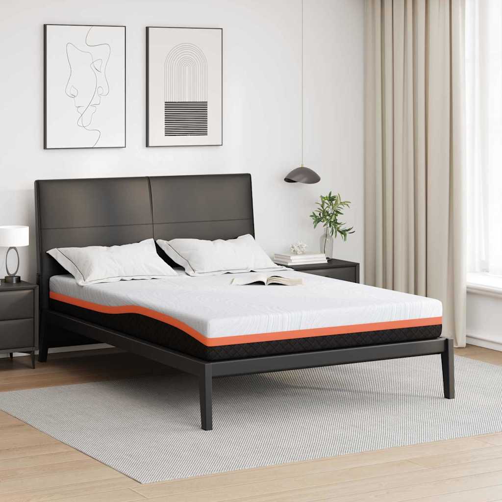 Madras Hvid og sort 140 x 190 cm Jacquard stof