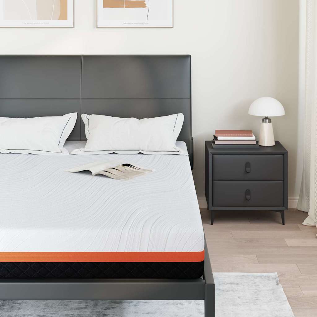 Madras Hvid og sort 140 x 200 cm Jacquard stof