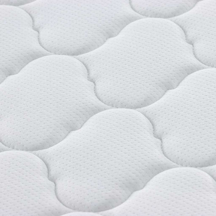 Madras Hvid 90 x 190 cm Jacquard stof
