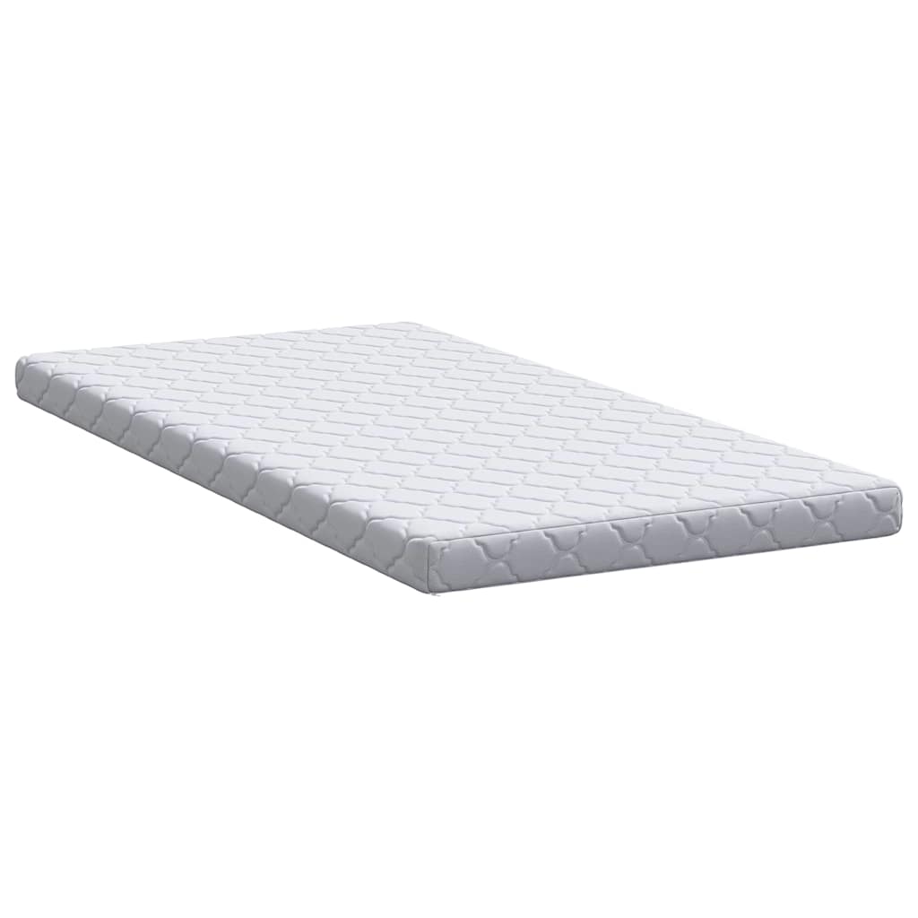 Madras Hvid 90 x 190 cm Jacquard stof