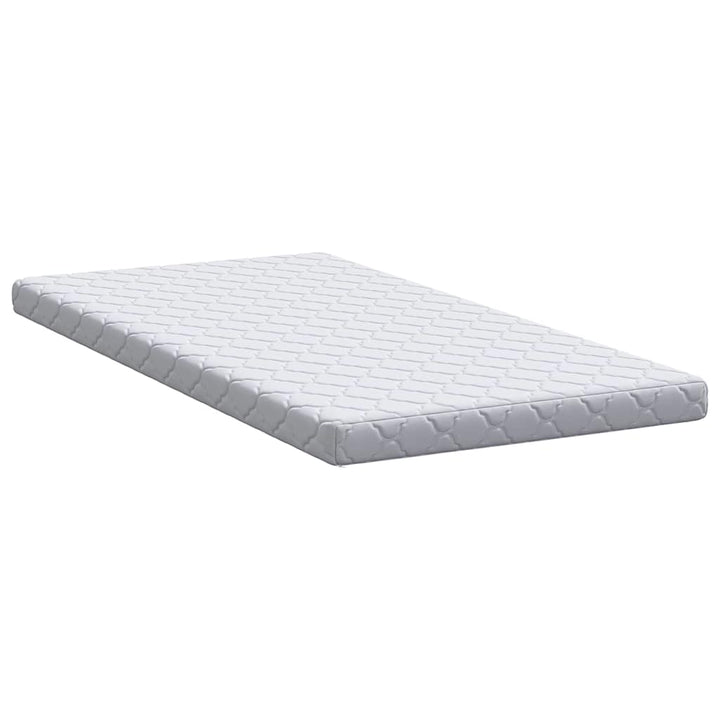 Madras Hvid 90 x 190 cm Jacquard stof
