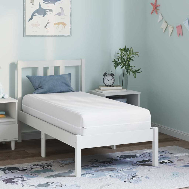 Madras 70 x 140 cm Hvid