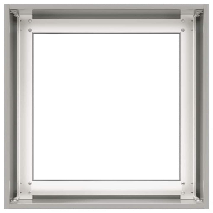 plantekasse 40x40x40 cm rustfrit stål