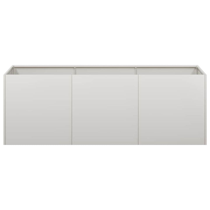 plantekasse 120x40x40 cm rustfrit stål