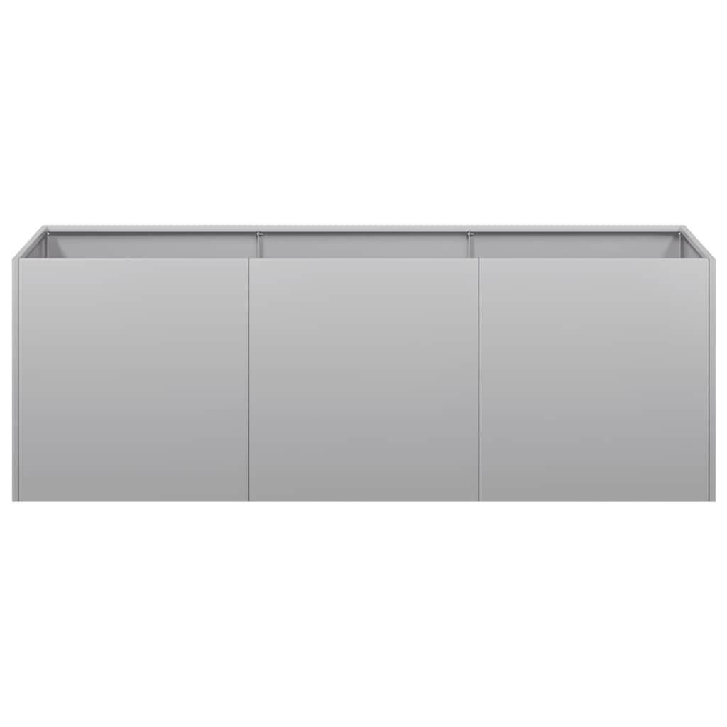 plantekasse 120x40x40 cm galvaniseret stål