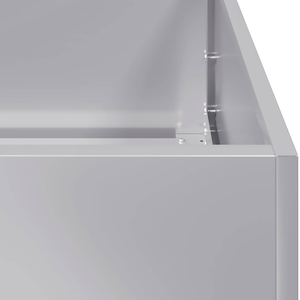plantekasse 200x40x40 cm galvaniseret stål