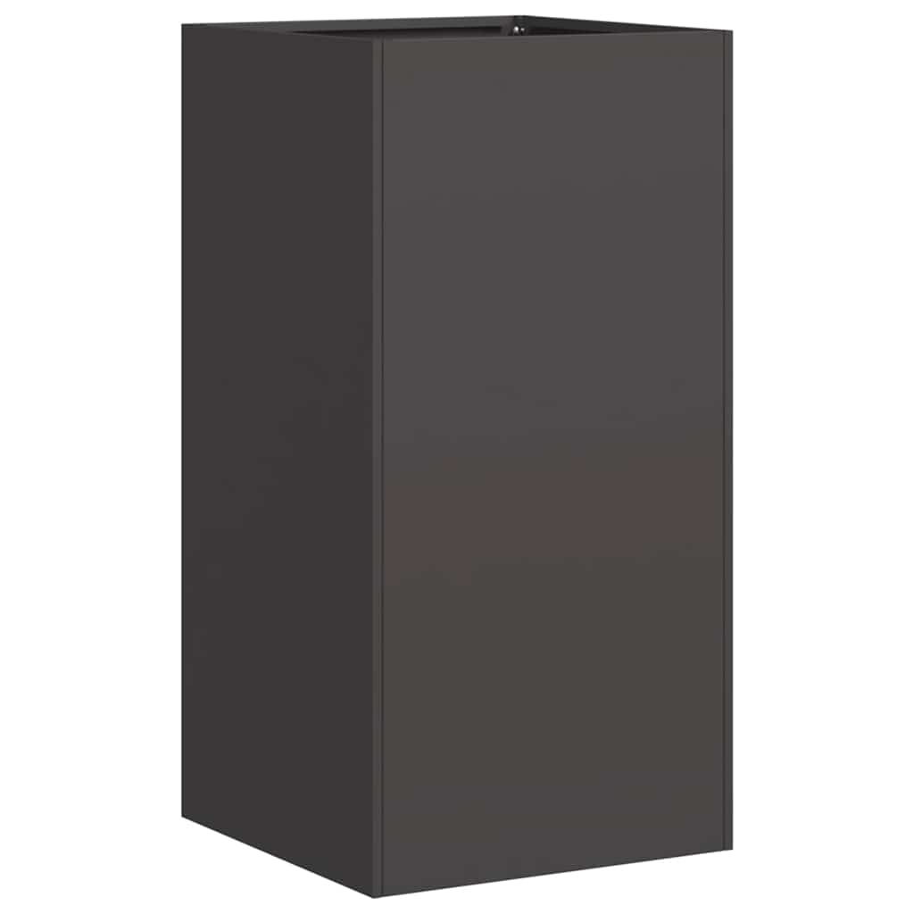 plantekasse 40x40x80 cm koldvalset stål sort