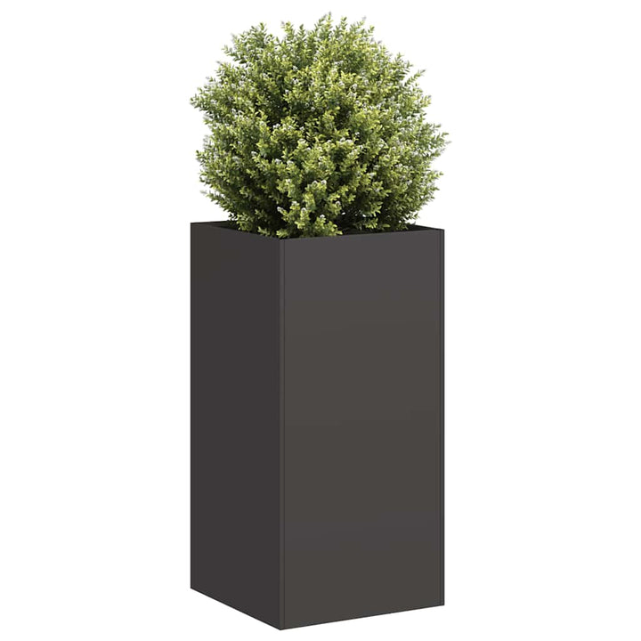 plantekasse 40x40x80 cm koldvalset stål sort