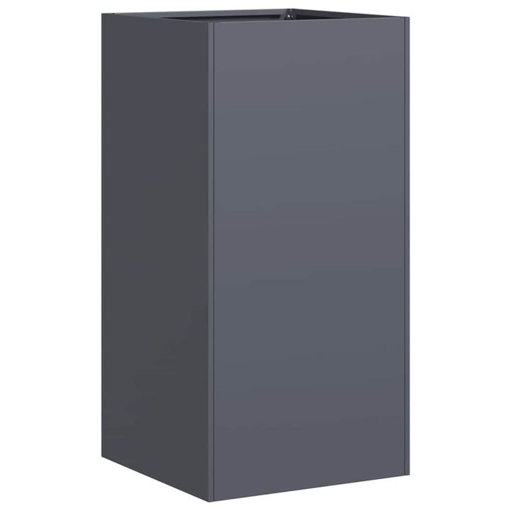 plantekasse 40x40x80 cm koldvalset stål antracitgrå