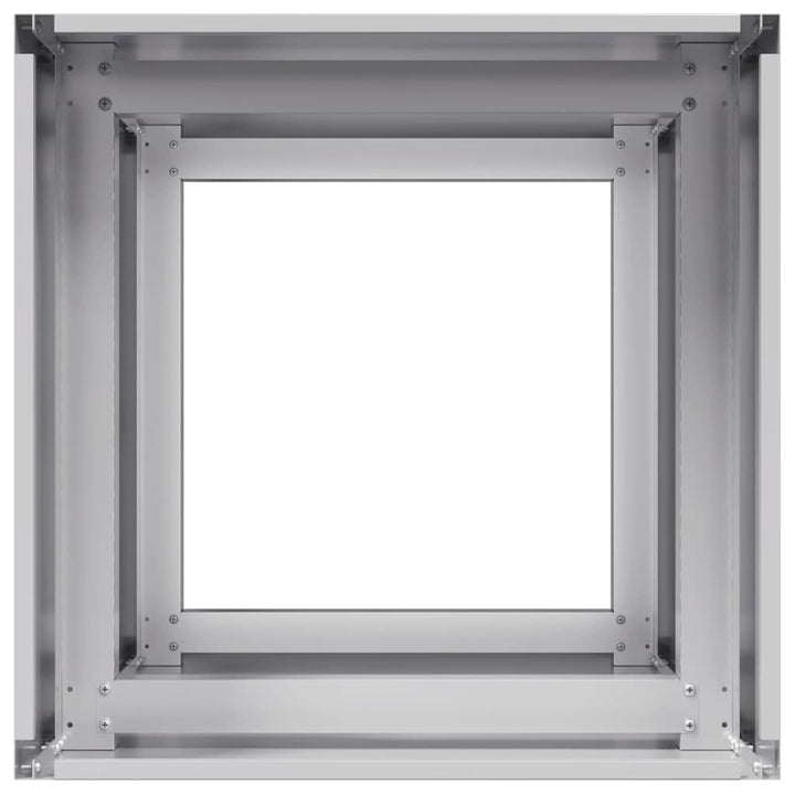 plantekasse 40x40x80 cm galvaniseret stål