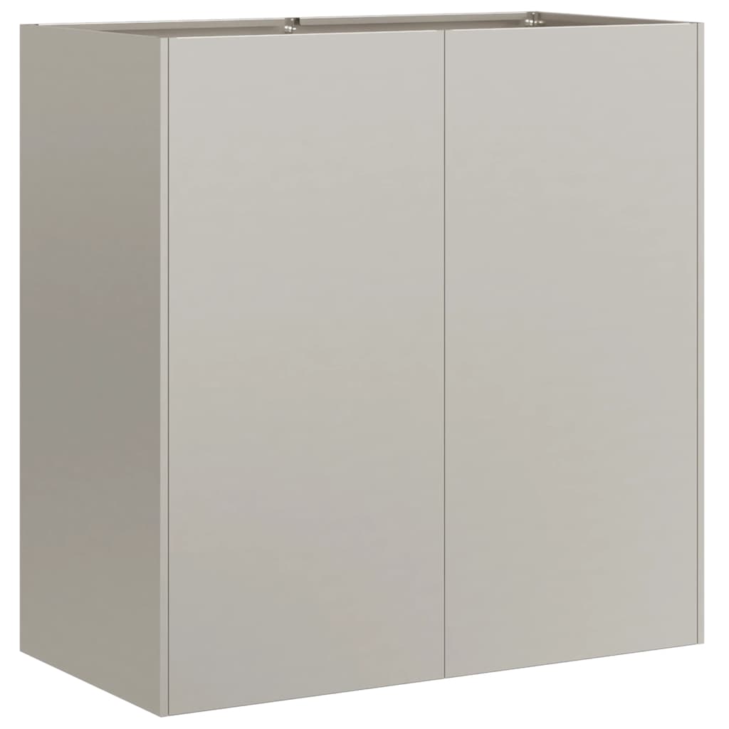plantekasse rustfarvet 80x40x80 cm forvitringsstål