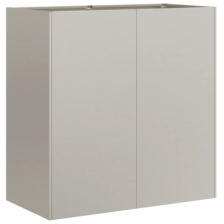 plantekasse rustfarvet 80x40x80 cm forvitringsstål