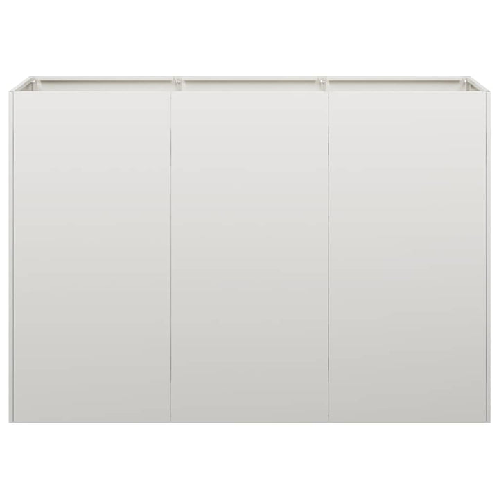 plantekasse 120x40x80 cm rustfrit stål