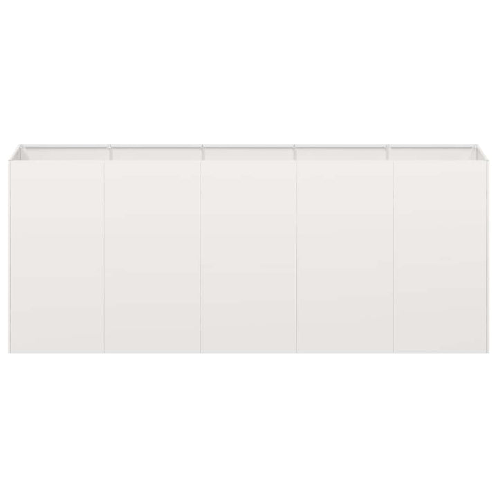 plantekasse 200x40x80 cm rustfrit stål