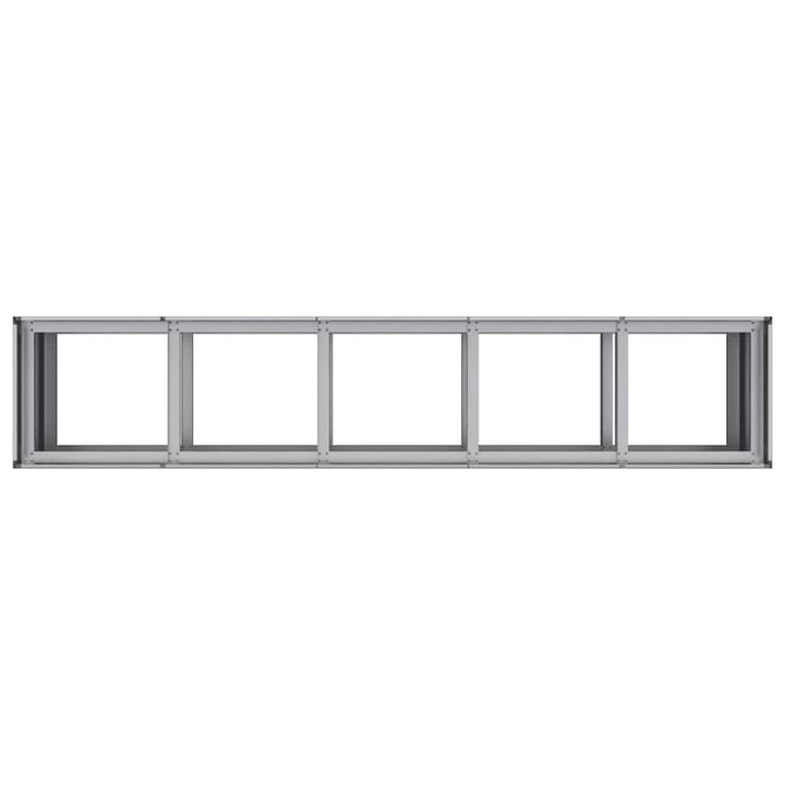plantekasse 200x40x80 cm galvaniseret stål