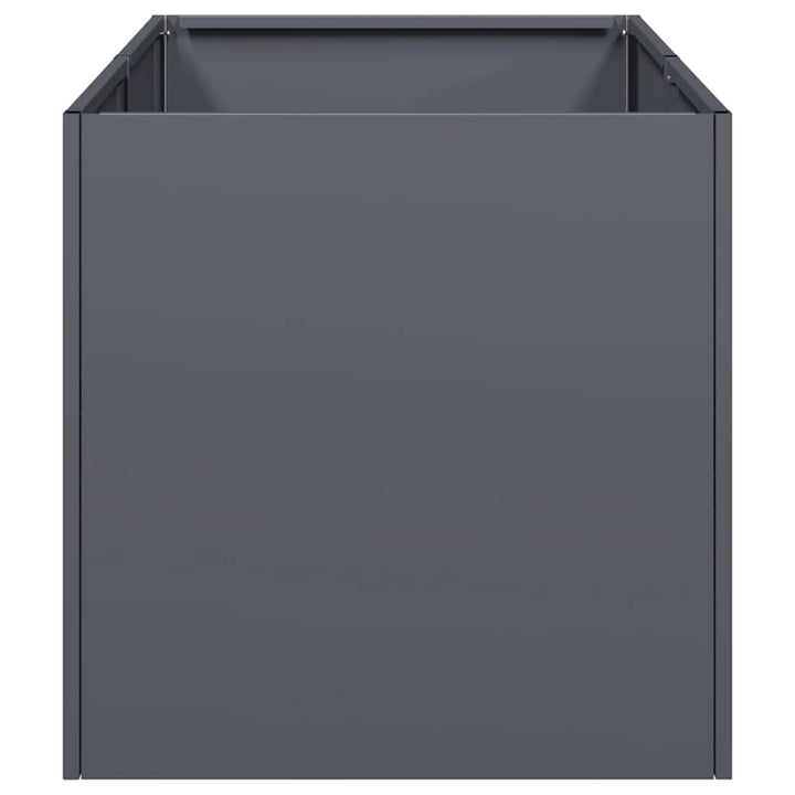plantekasse 40x80x40 cm koldvalset stål antracitgrå