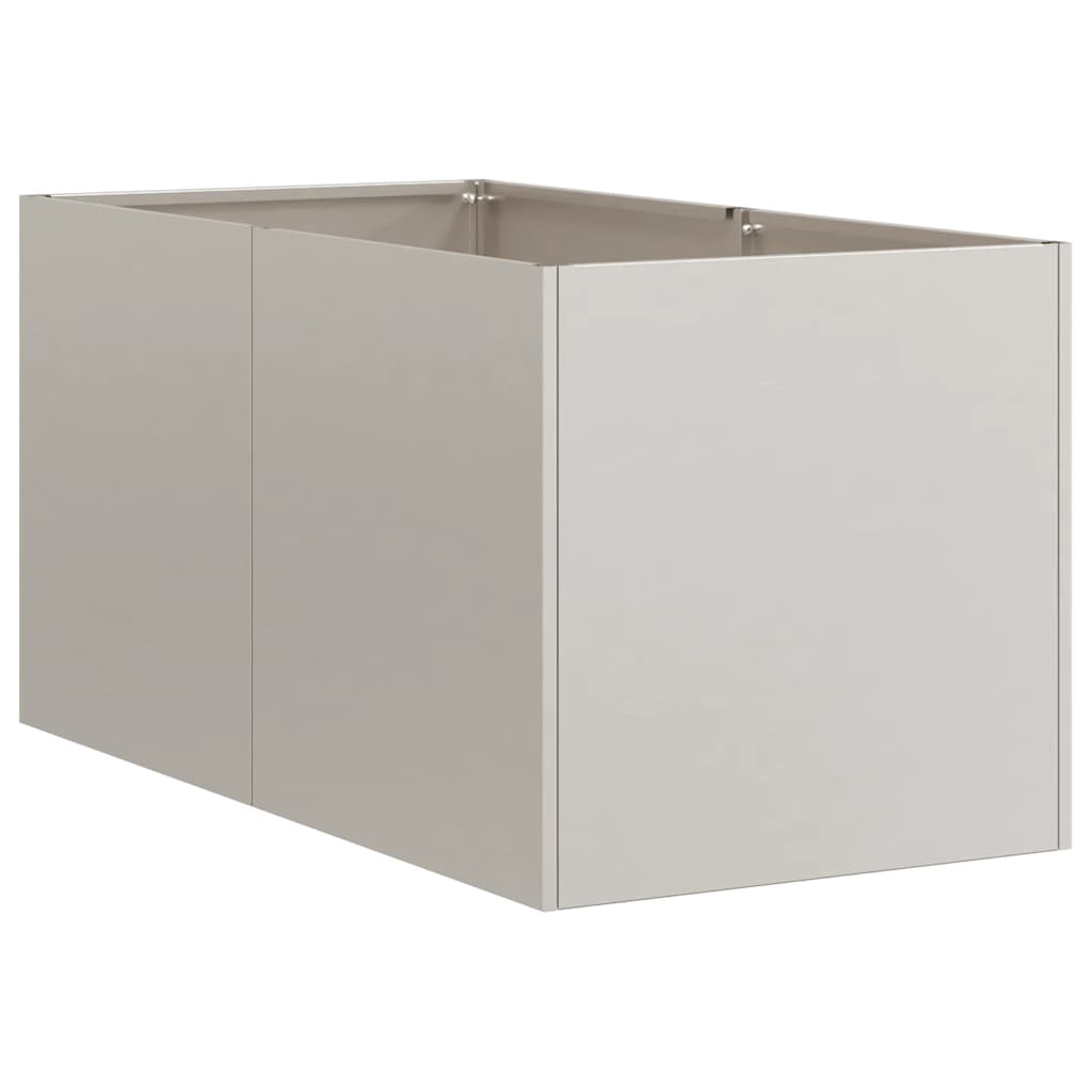 plantekasse rustfarvet 40x80x40 cm forvitringsstål