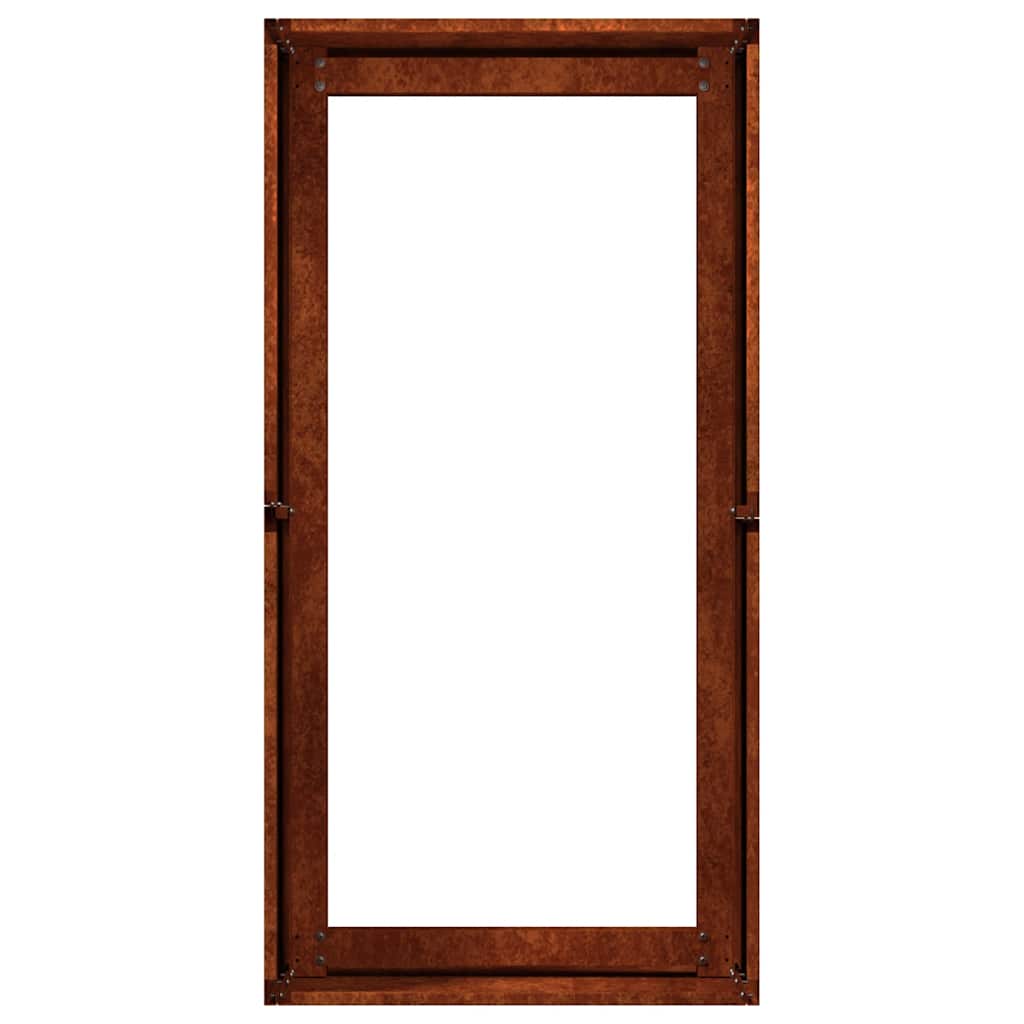 plantekasse rustfarvet 40x80x40 cm forvitringsstål