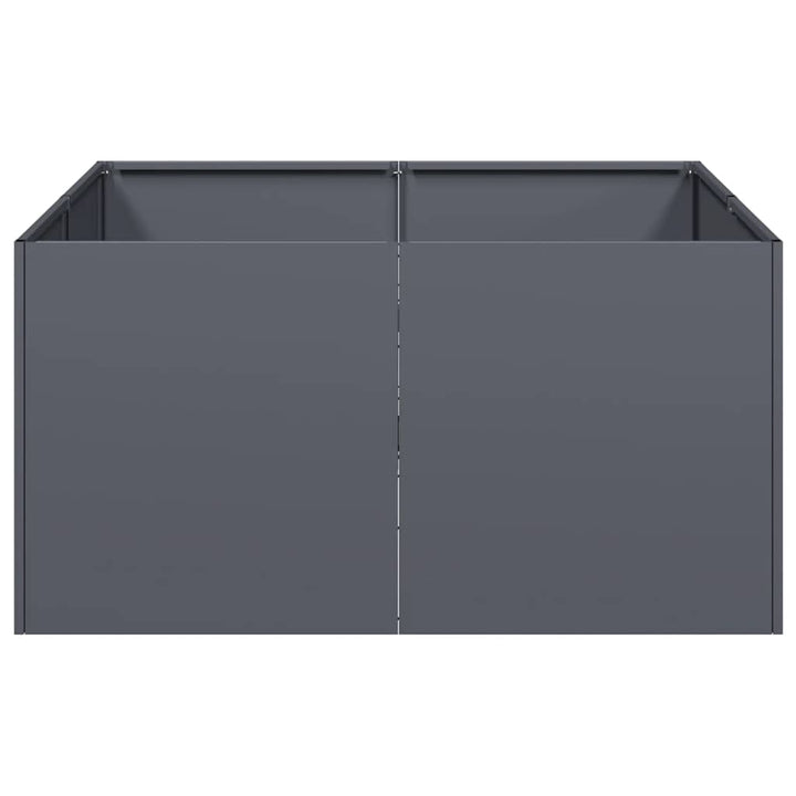 plantekasse 80x80x40 cm koldvalset stål antracitgrå