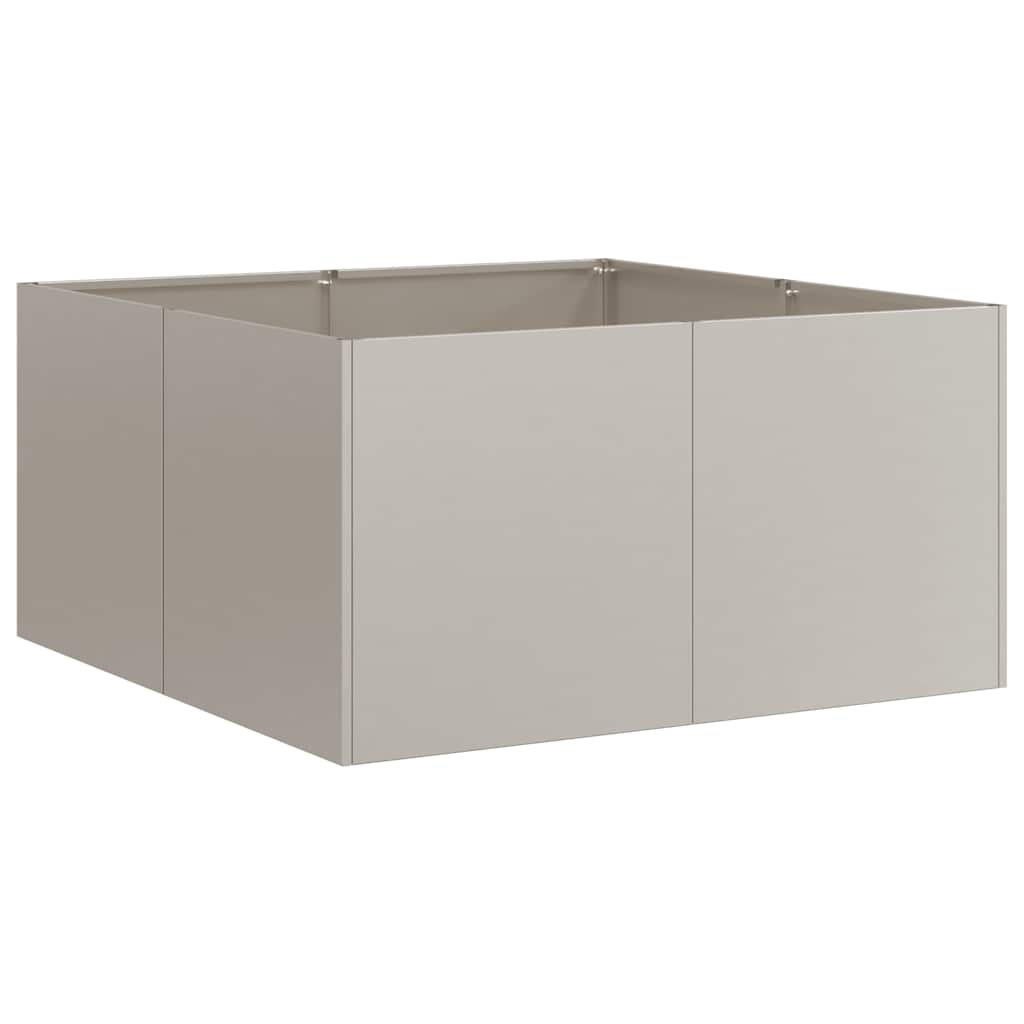 plantekasse rustfarvet 80x80x40 cm forvitringsstål