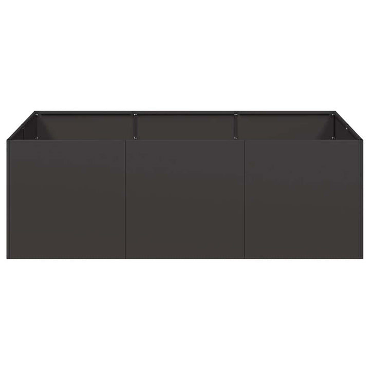 plantekasse 120x80x40 cm stål sort