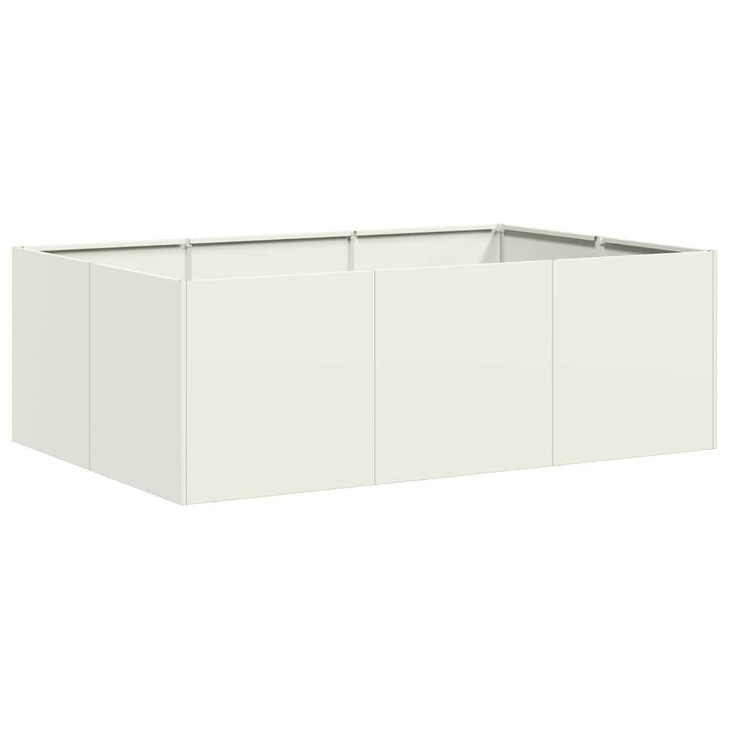 plantekasse 120x80x40 cm stål hvid