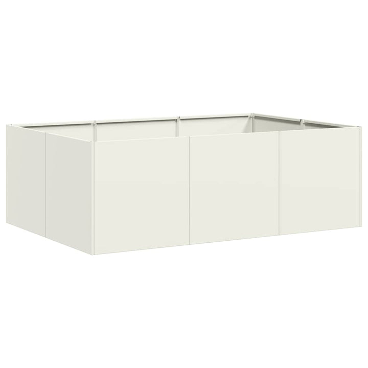 plantekasse 120x80x40 cm stål hvid