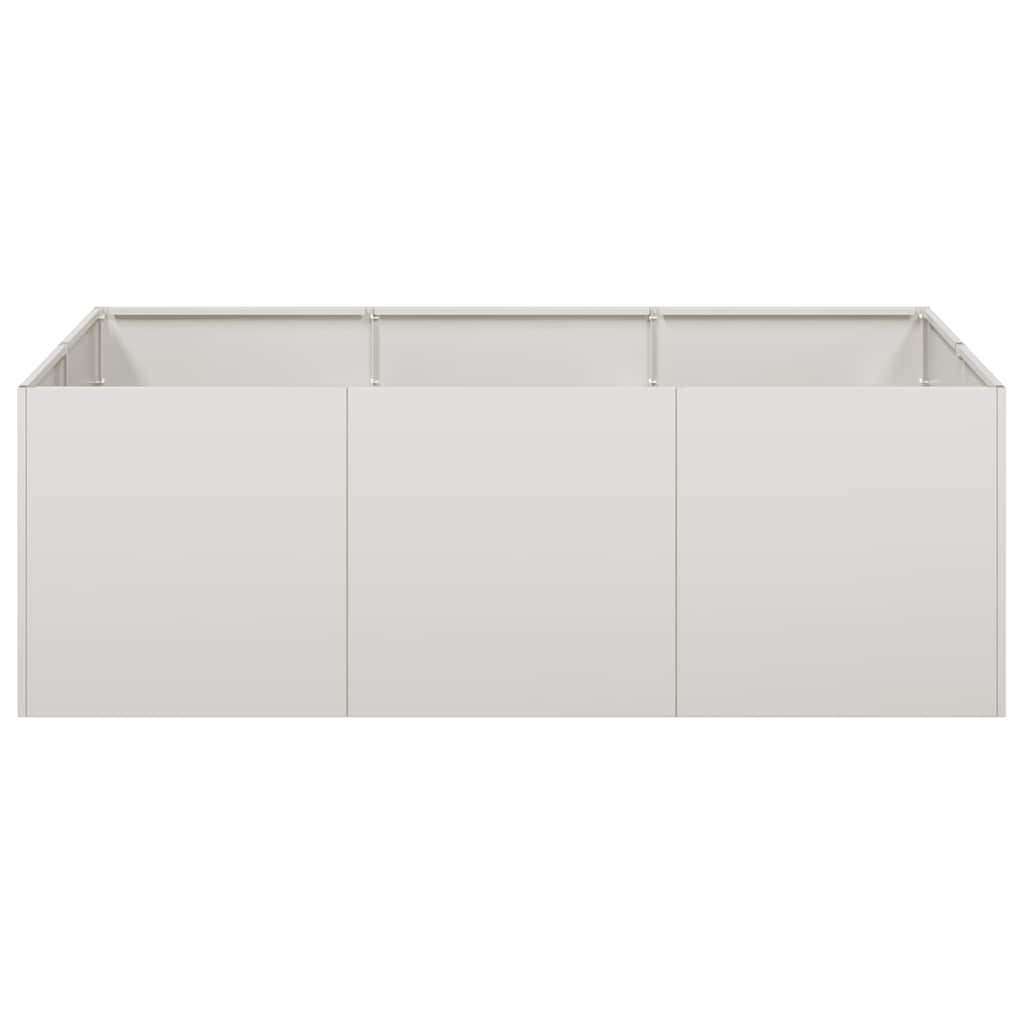 plantekasse 120x80x40 cm rustfrit stål
