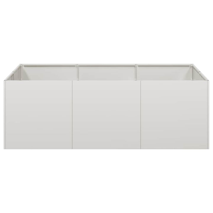 plantekasse 120x80x40 cm rustfrit stål