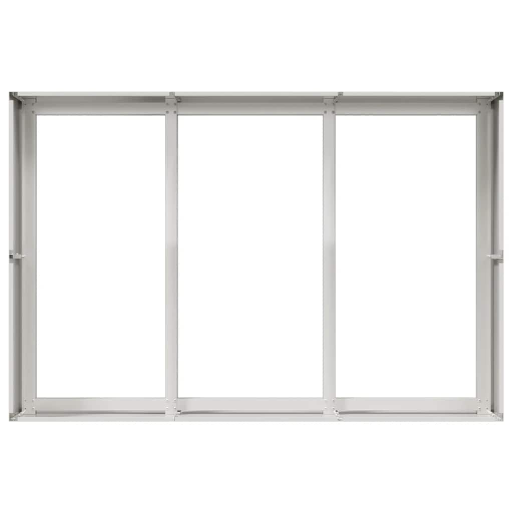 plantekasse 120x80x40 cm rustfrit stål