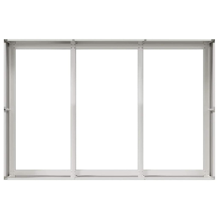 plantekasse 120x80x40 cm rustfrit stål