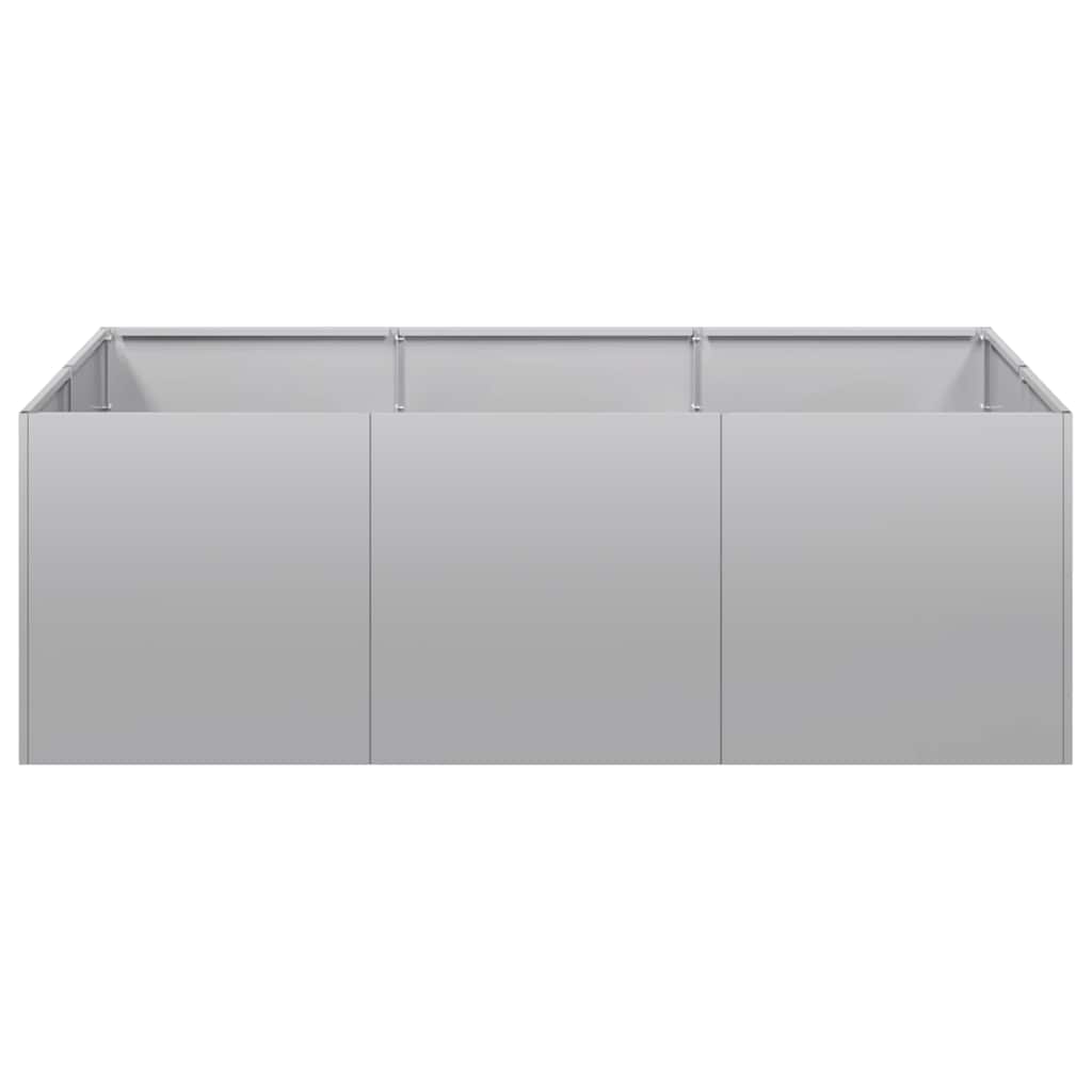 plantekasse 120x80x40 cm galvaniseret stål