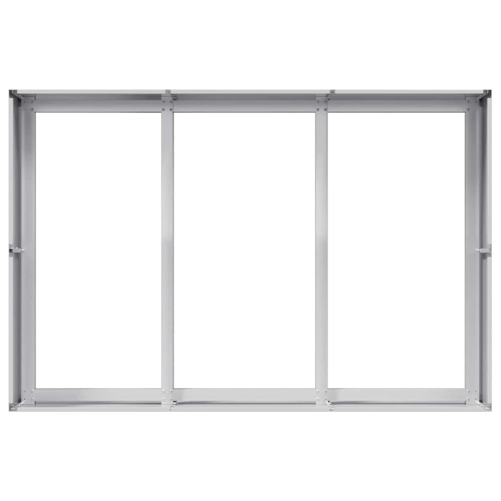 plantekasse 120x80x40 cm galvaniseret stål