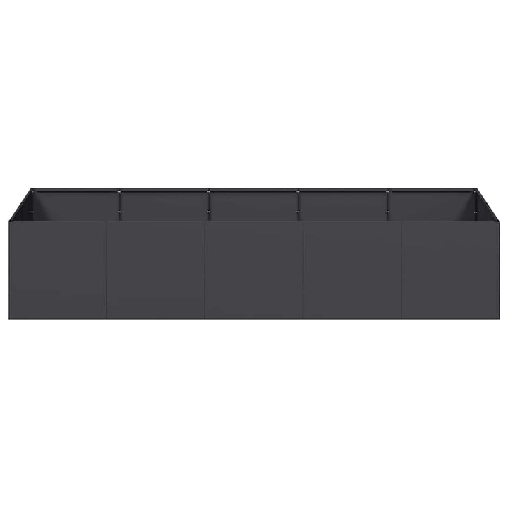 plantekasse 200x80x40 cm stål sort