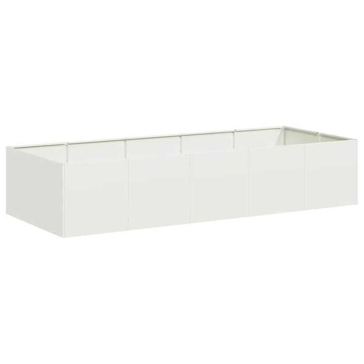 plantekasse 200x80x40 cm stål hvid