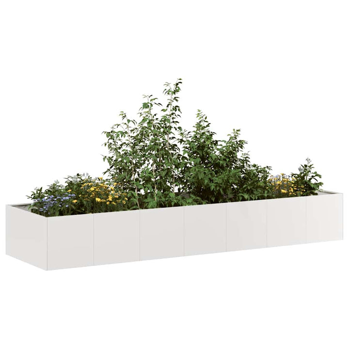 plantekasse 280x80x40 cm rustfrit stål