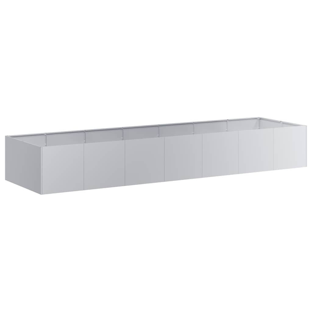 plantekasse 280x80x40 cm galvaniseret stål