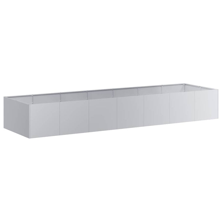 plantekasse 280x80x40 cm galvaniseret stål