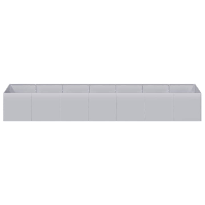 plantekasse 280x80x40 cm galvaniseret stål
