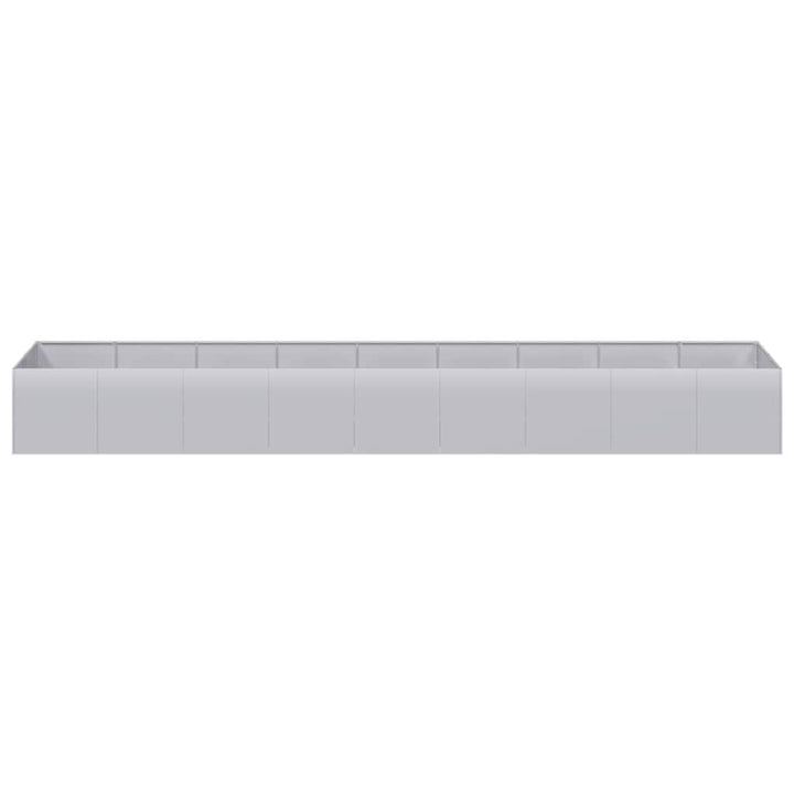 plantekasse 360x80x40 cm galvaniseret stål