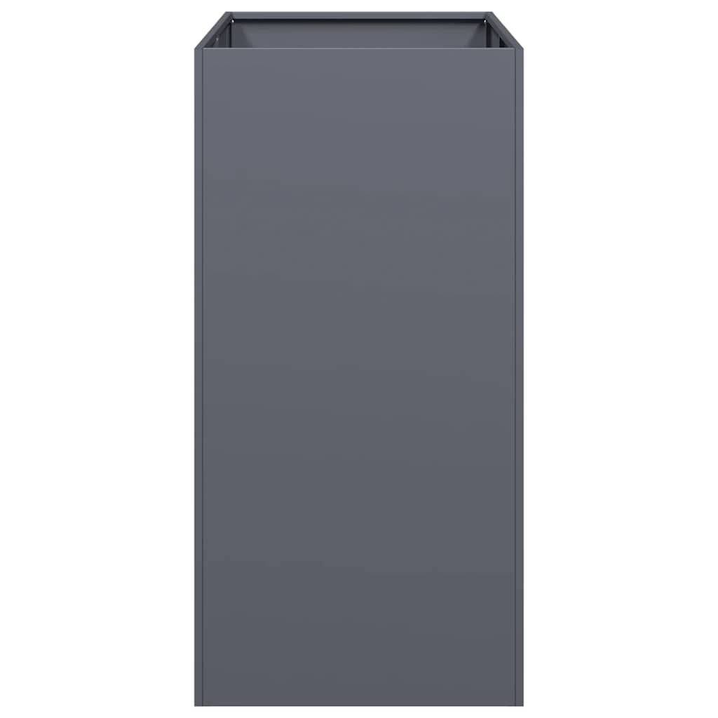 plantekasse 40x80x80 cm stål antracitgrå