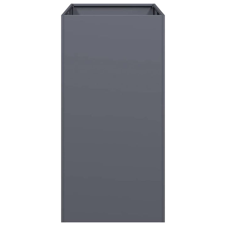 plantekasse 40x80x80 cm stål antracitgrå