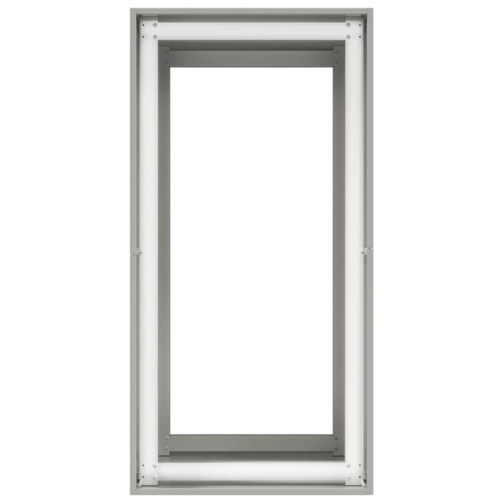plantekasse 40x80x80 cm rustfrit stål