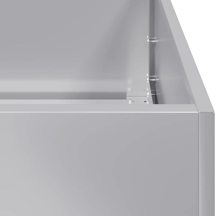 plantekasse 40x80x80 cm galvaniseret stål