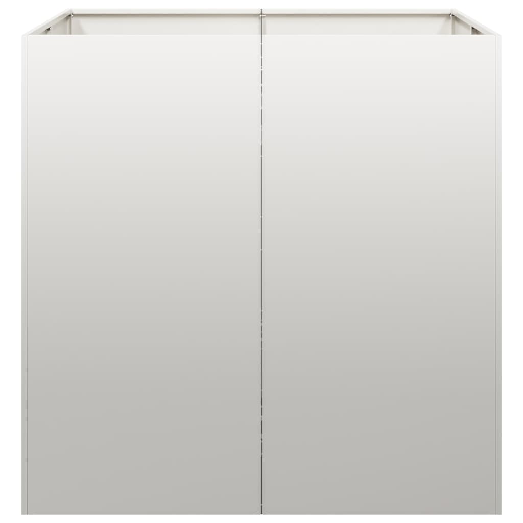 plantekasse 80x80x80 cm rustfrit stål