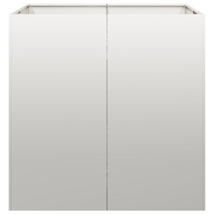 plantekasse 80x80x80 cm rustfrit stål