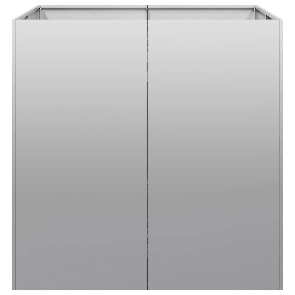 plantekasse 80x80x80 cm galvaniseret stål
