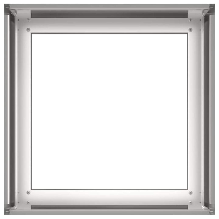 plantekasse 40x40x30 cm rustfrit stål
